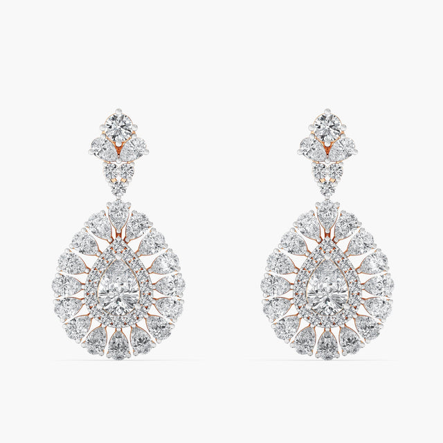 Regal Romance Diamond Earring