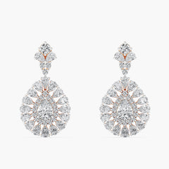 Regal Romance Diamond Earring